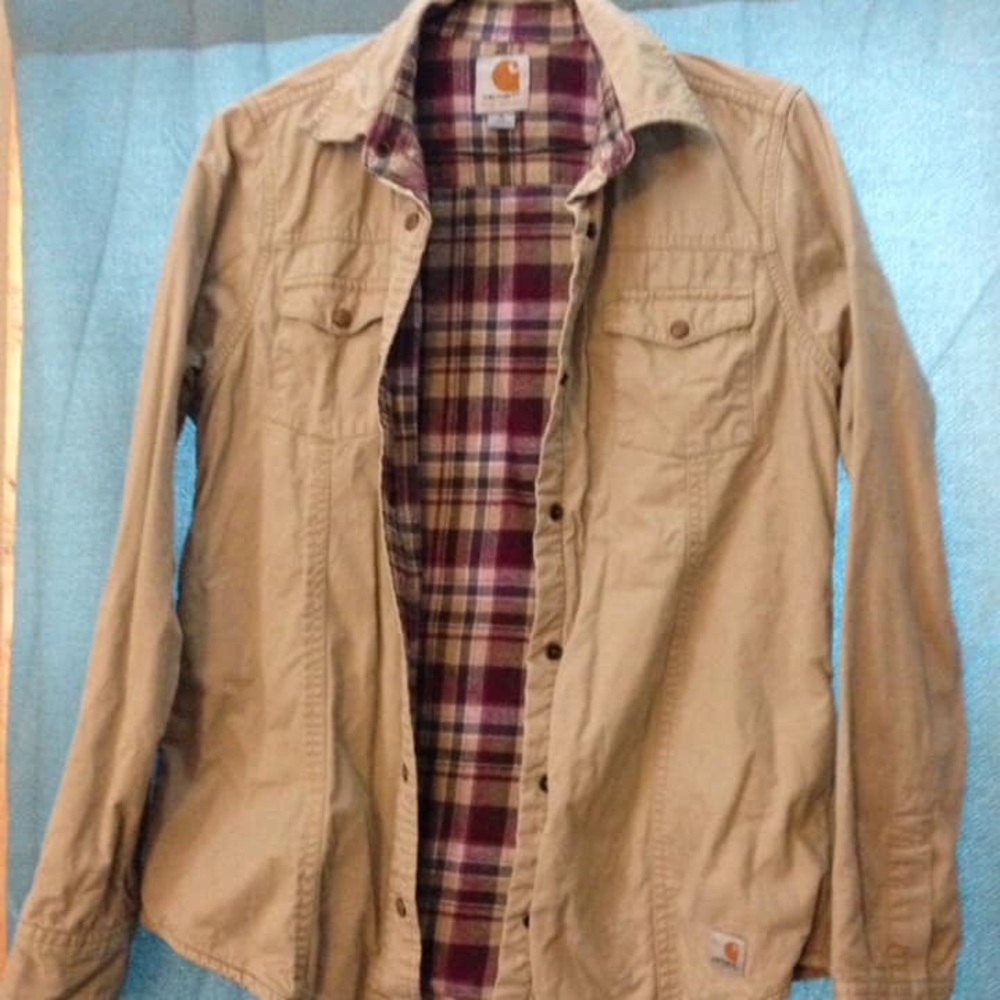 Flannel lined shirt